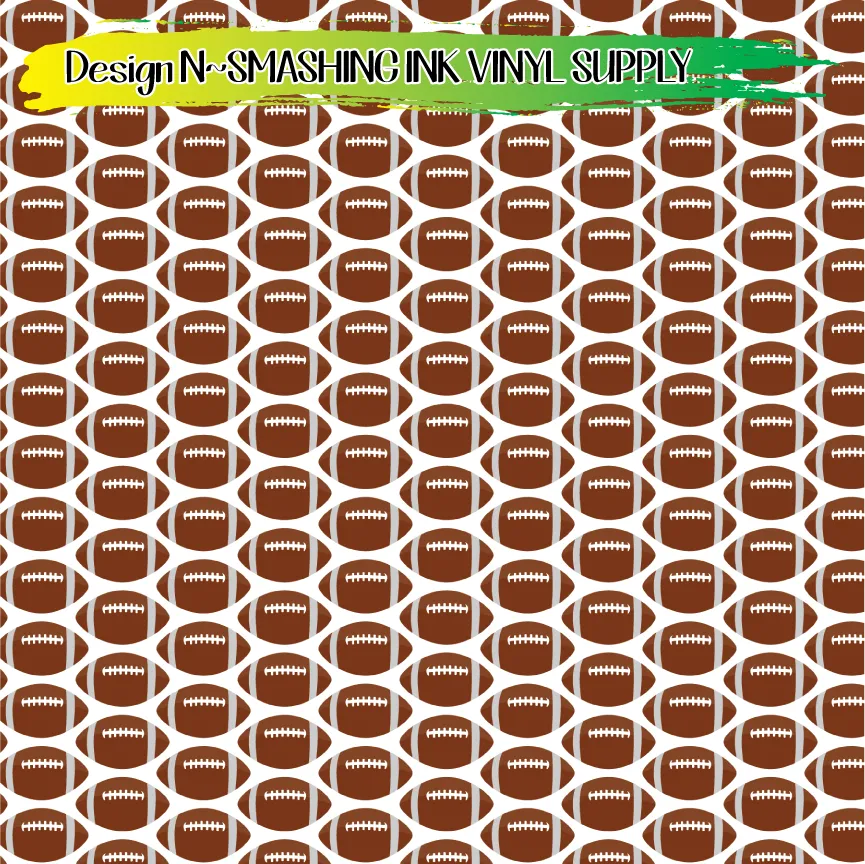 Football Patterns ★ Laser Safe Adhesive Film (TAT 3 BUS DAYS)