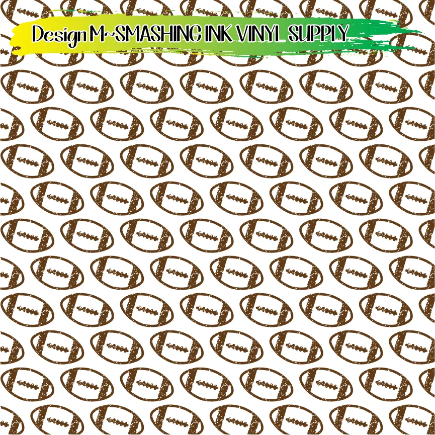Football Patterns ★ Laser Safe Adhesive Film (TAT 3 BUS DAYS)
