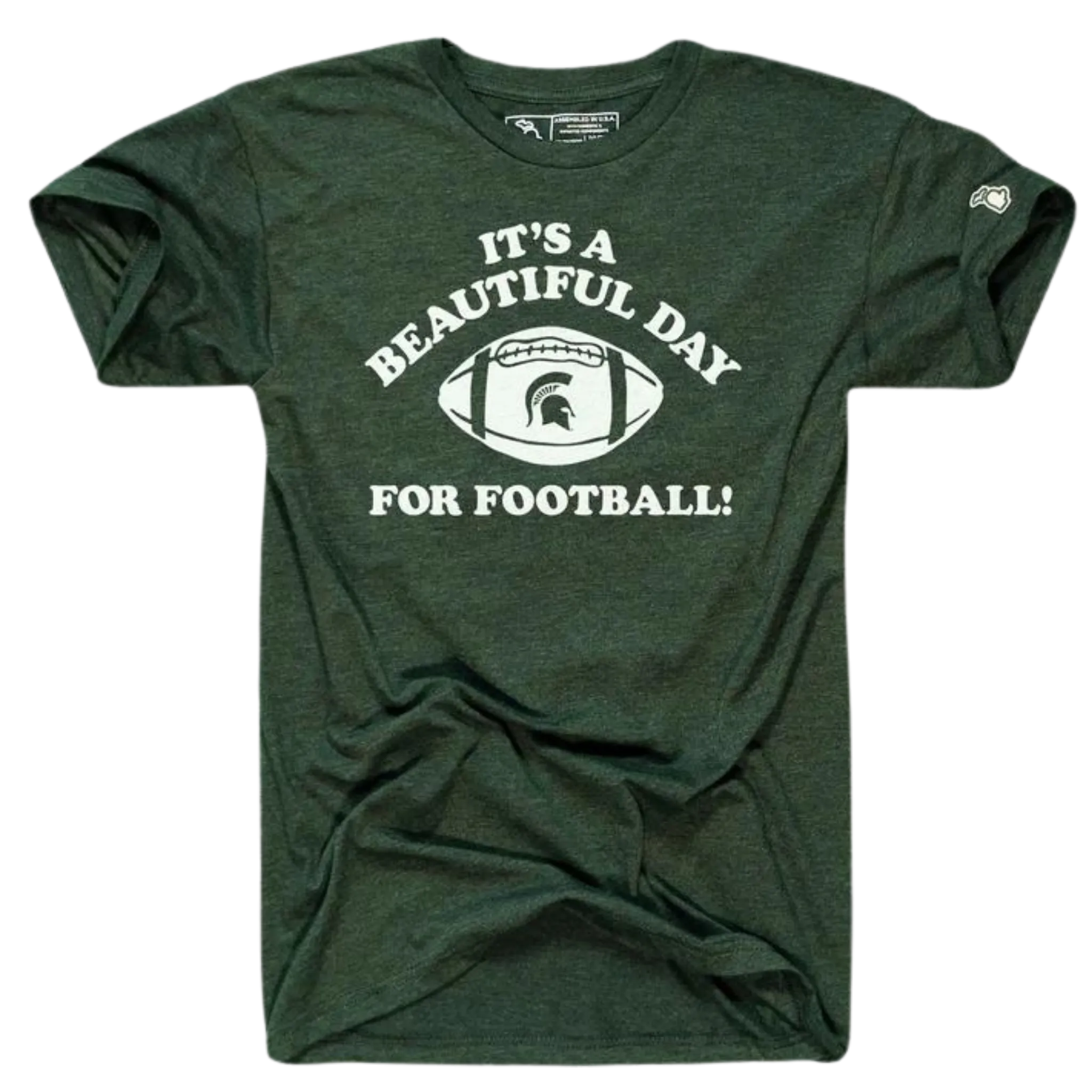 Michigan State "It's a Beautiful Day for Football!" T-shirt